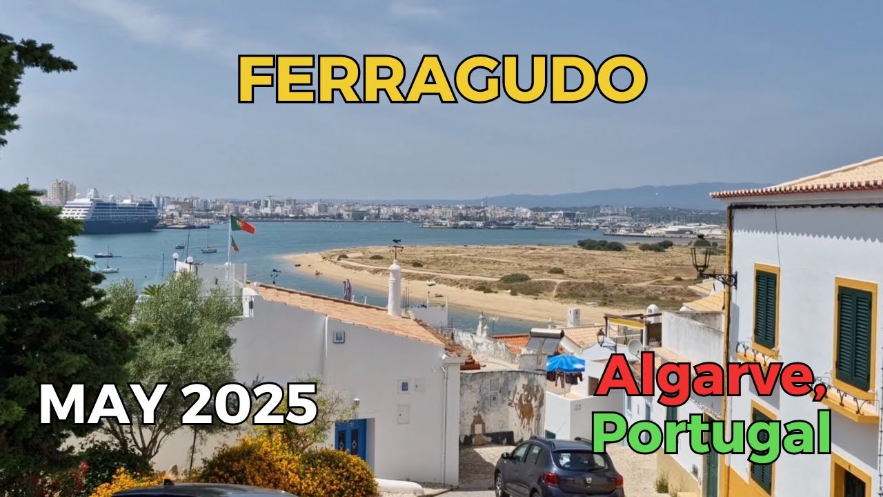 Pleasant walks in Ferragudo - Street Walk May 2025