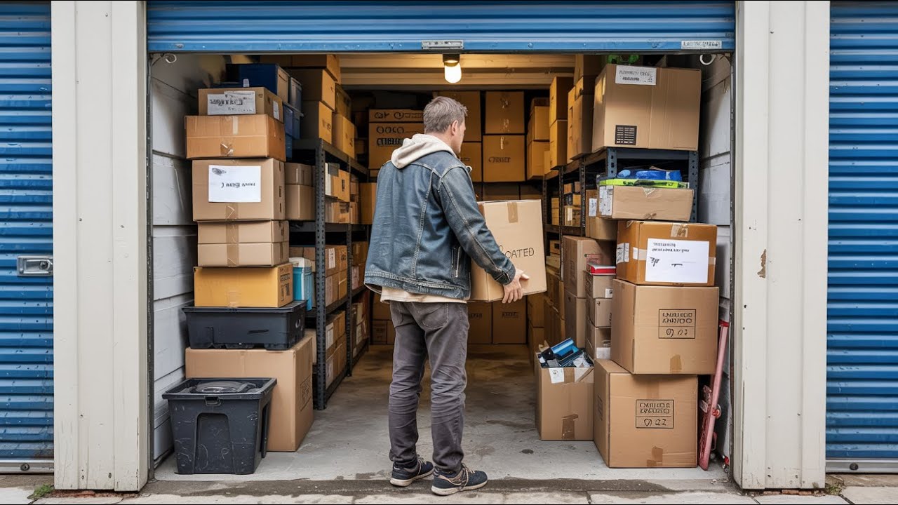 Homeless Man Inherited A Storage Unit — The Boxes Inside Made Him Filthy Rich Overnight