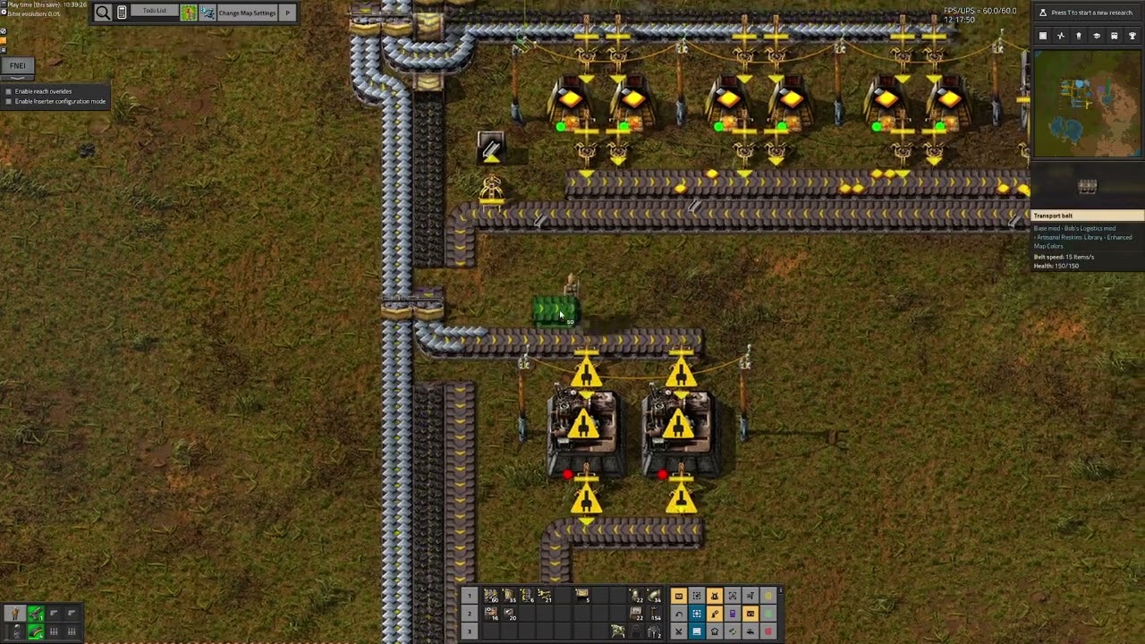 Factorio noob playing chill AngelsBobs pack. QoL mods, some easy mods. No cam, no mic. Pt.2