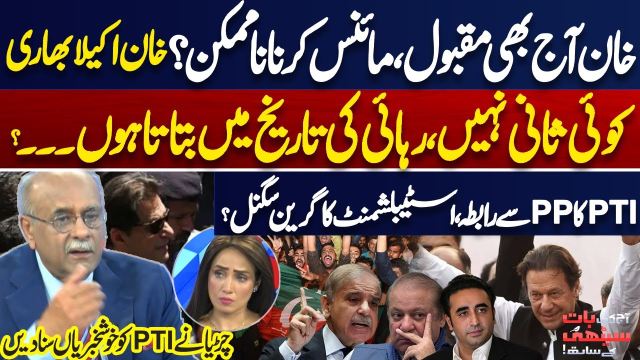 Minus Imran Khan Unbelievable! Good News for PTI | Najam Sethi Analysis on Khan's Release from Jail