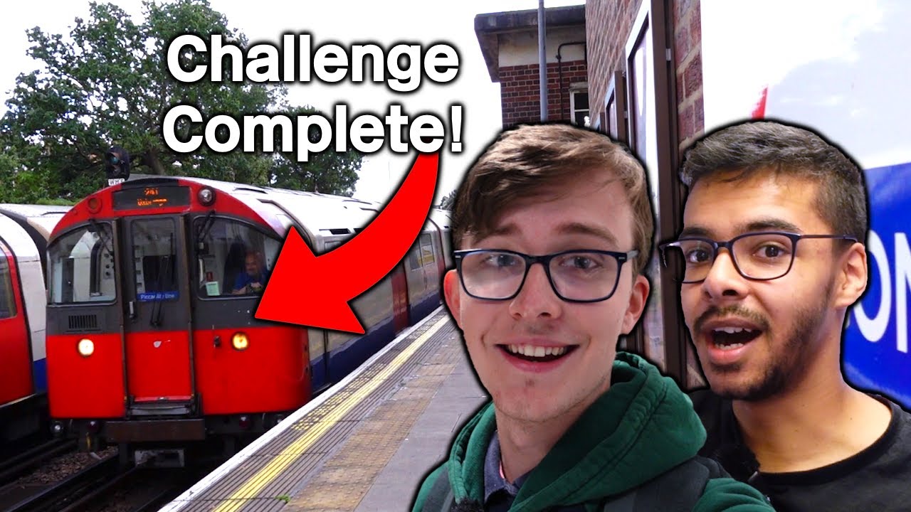 We Completed the London Underground Snake Challenge!