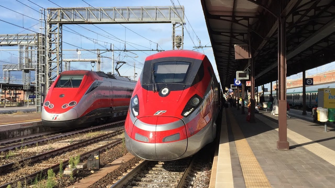 FRECCIAROSSA,FRECCIARGENTO,ITALO E TUTTI I TIPO DI TRENI ALLA STAZIONE DI VERONA PORTA NUOVA!