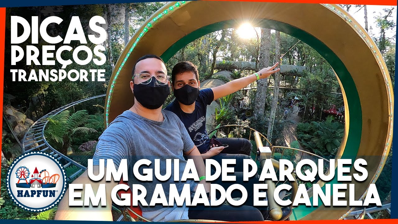 QUAIS outros parques visitamos em Gramado e região? Tirolesa de lançamento, terra magica e +| Hapfun