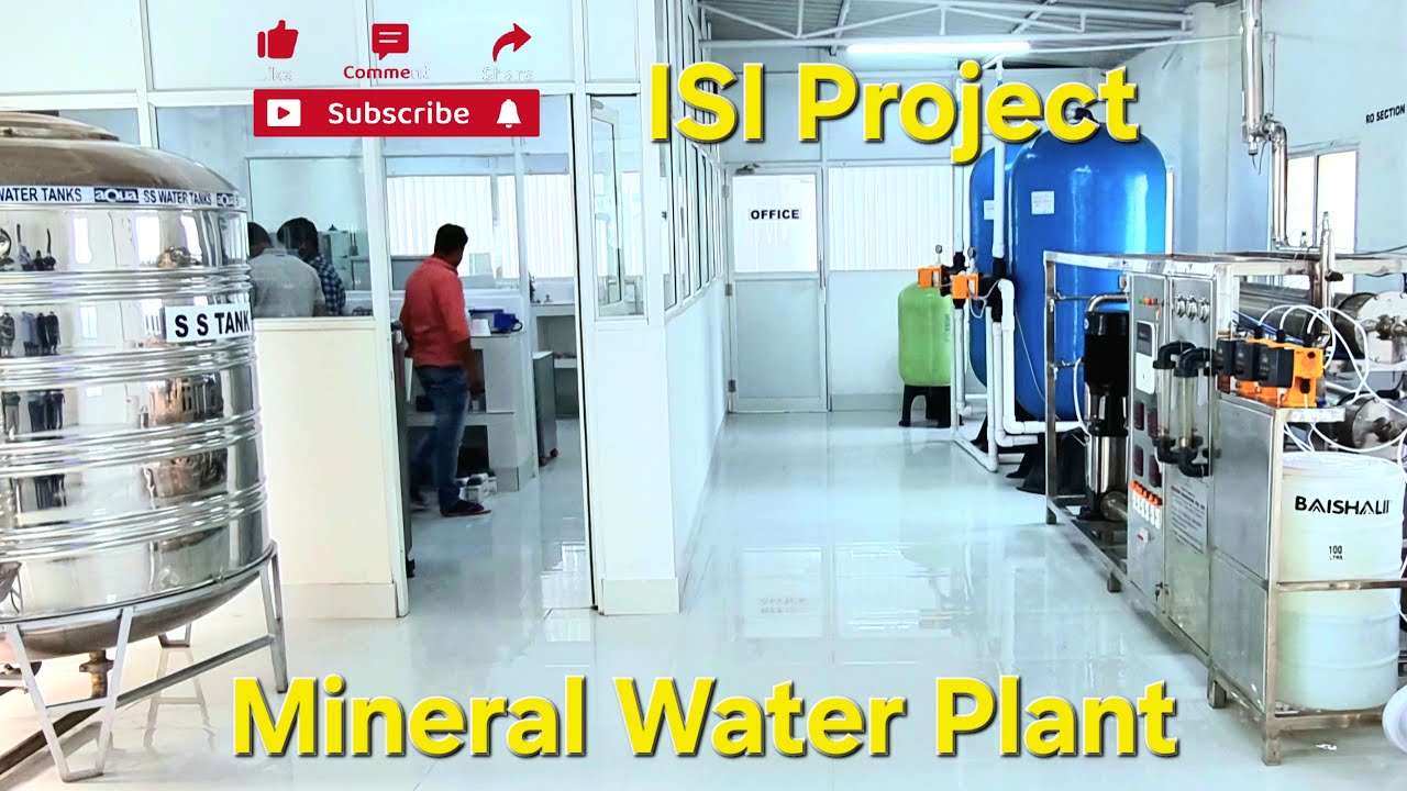 Mineral Water Plant Setup Cost | Best Selling RO Plant