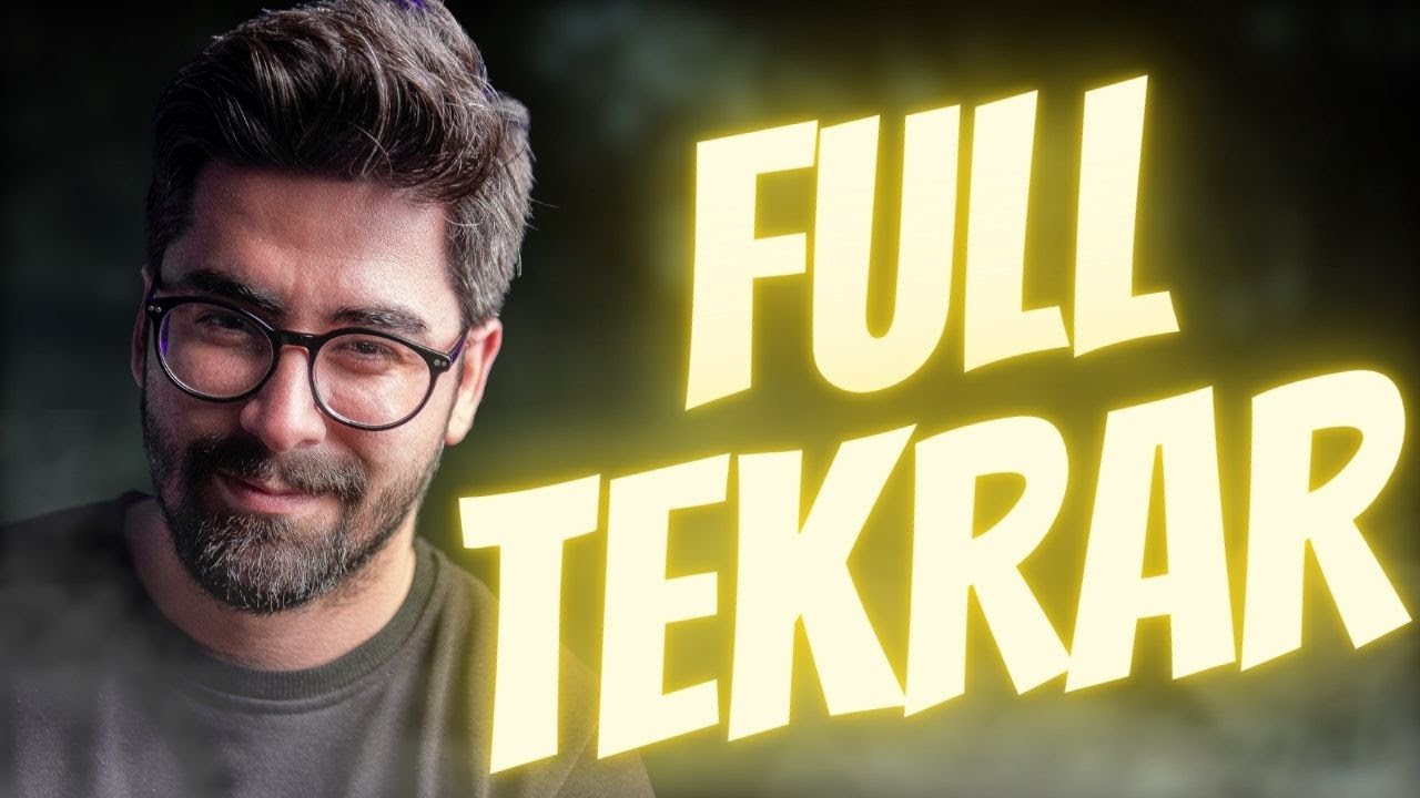 CUMHURİYET DÖNEMİ ROMAN VE HİKAYE FULL + FULL GENEL TEKRAR (AYT Edebiyat Konuları - 2023)