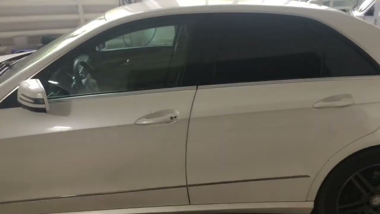 Mercedes w 212 установка сигнализации и камеры заднего вида