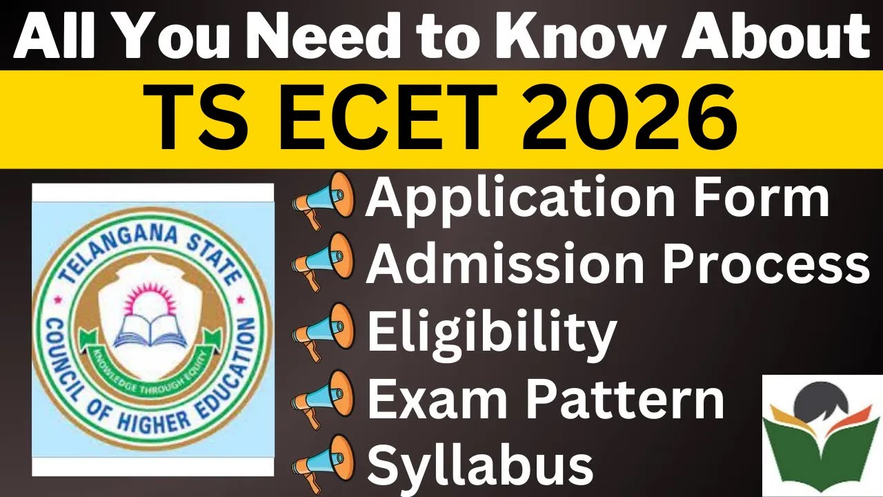 TS ECET 2026 Complete Details, Application Form, Dates, Eligibility, Syllabus, Pattern, Admit Card