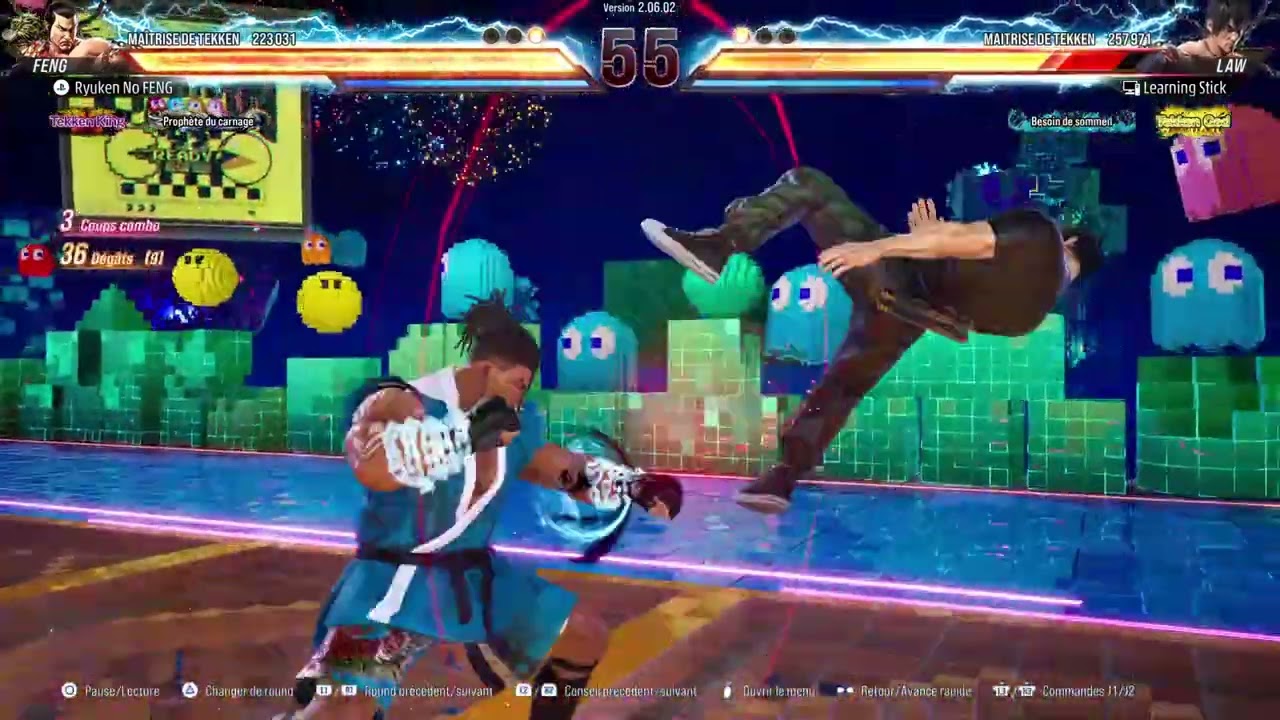 FENG WEI (Tekken King) VS LAW (Tekken God) TEKKEN 8 (1/2)