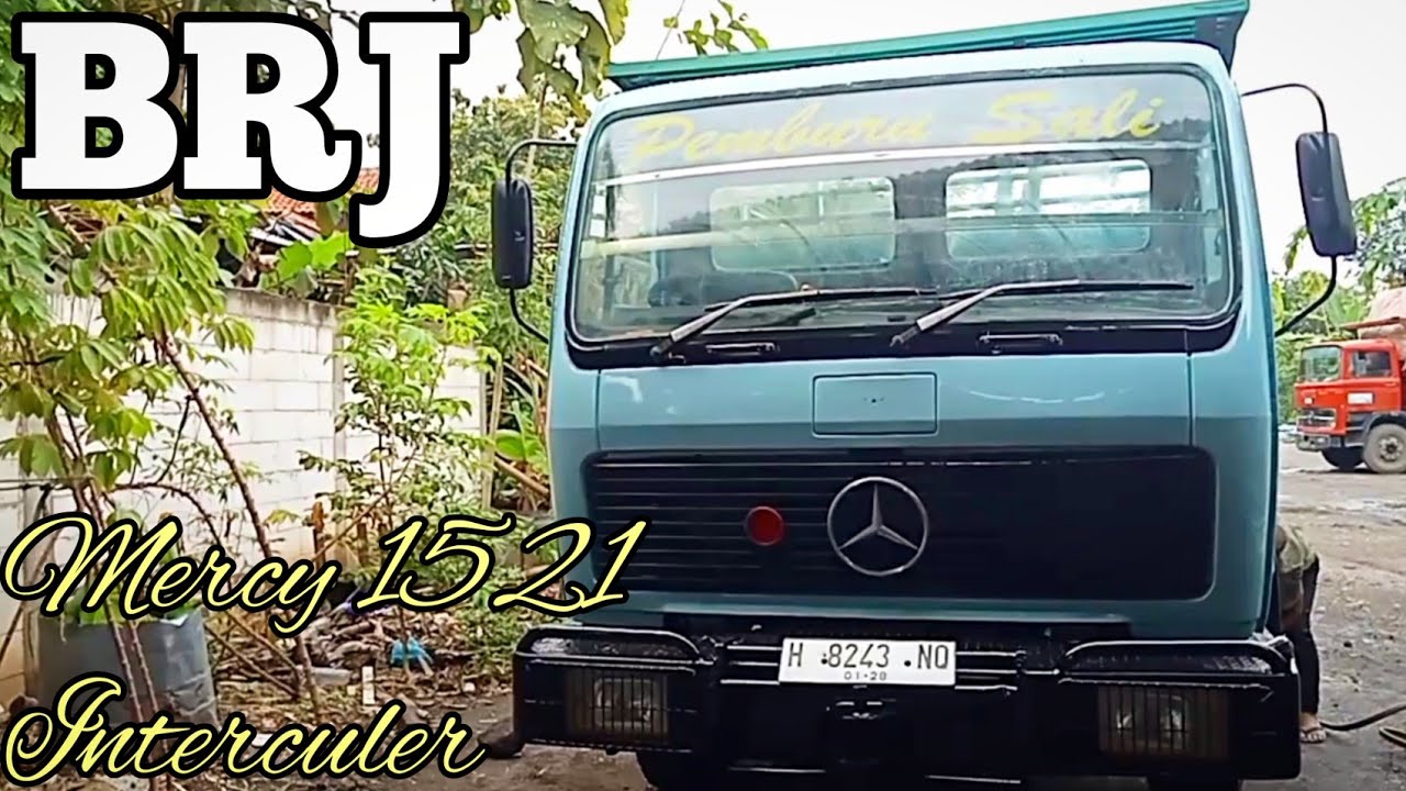 Review truk Mercedes Benz 1521 tahun 1996 interculer.