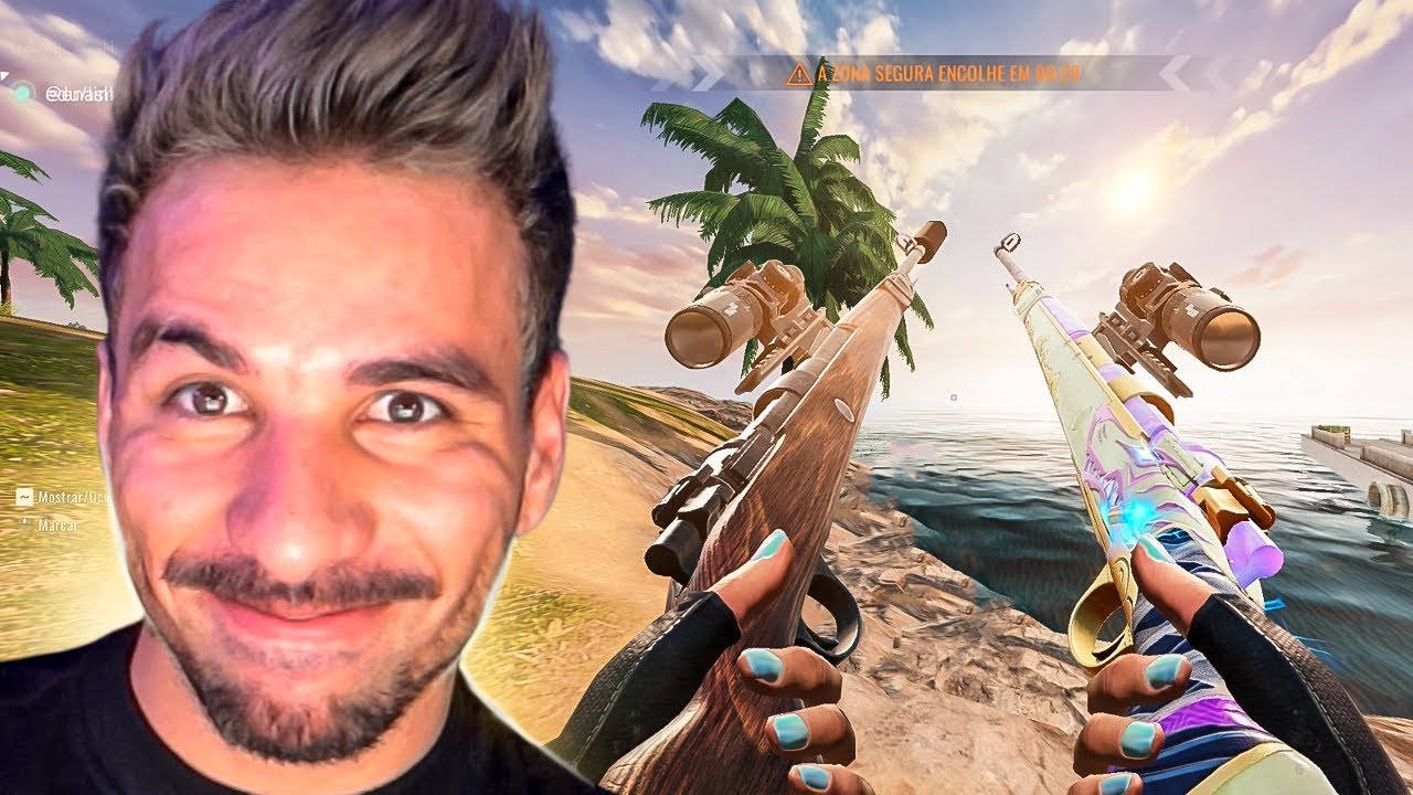 JOGUEI COM DUAS KAR98 BLOOD STRIKE !!