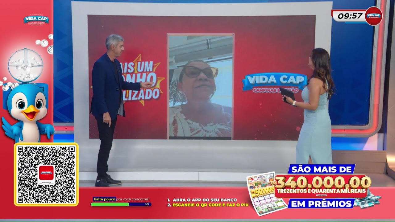 SORTEIO AO VIVO 🍀- 08/02/2026