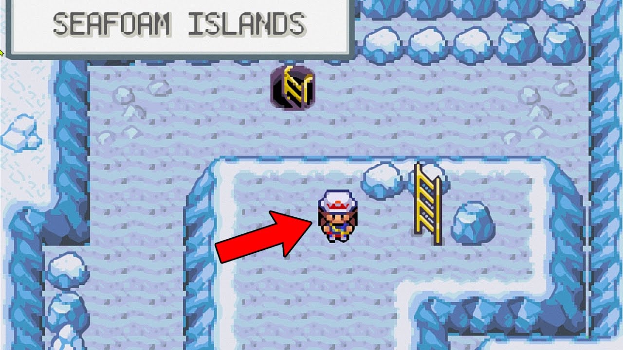 FASTEST Seafoam Islands Walkthrough in Pokémon FireRed & LeafGreen