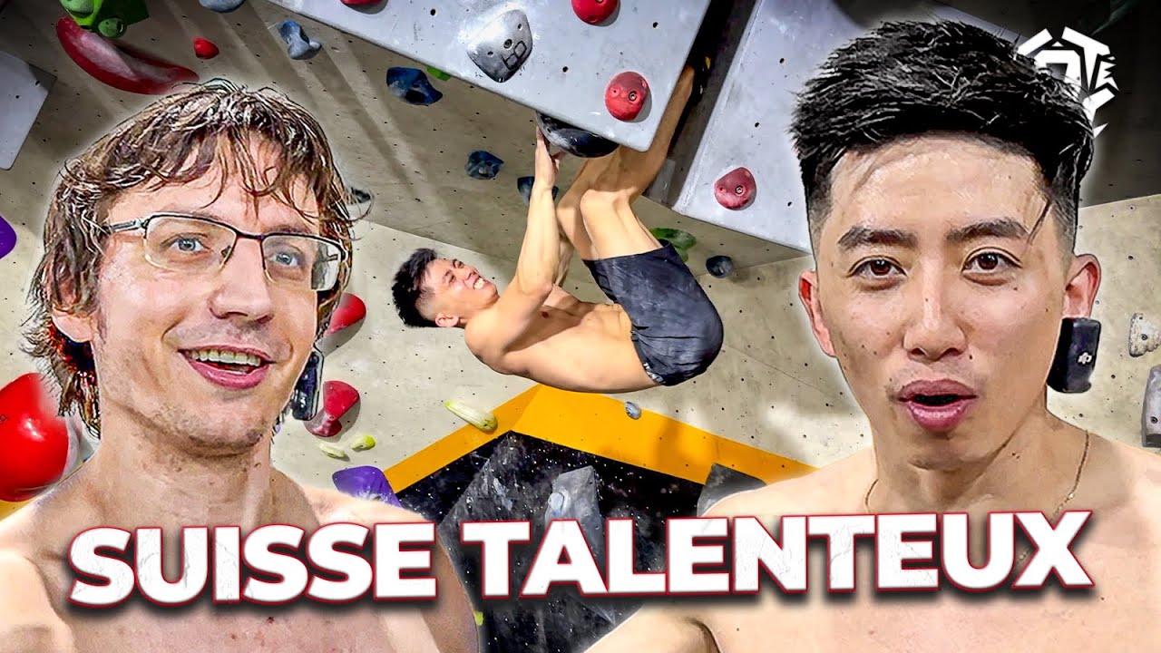 Baptiste retrouve un ami Suisse pour une séance d’escalade au Vietnam !