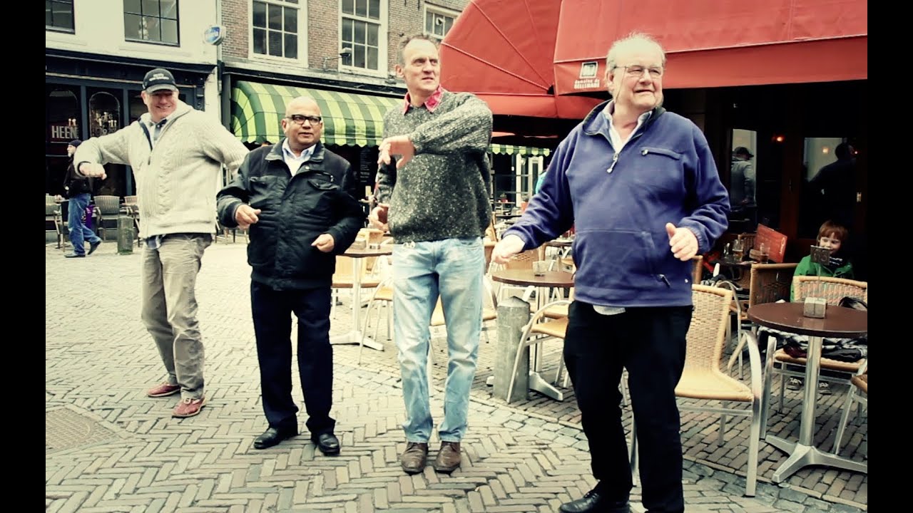 Tevreden Man