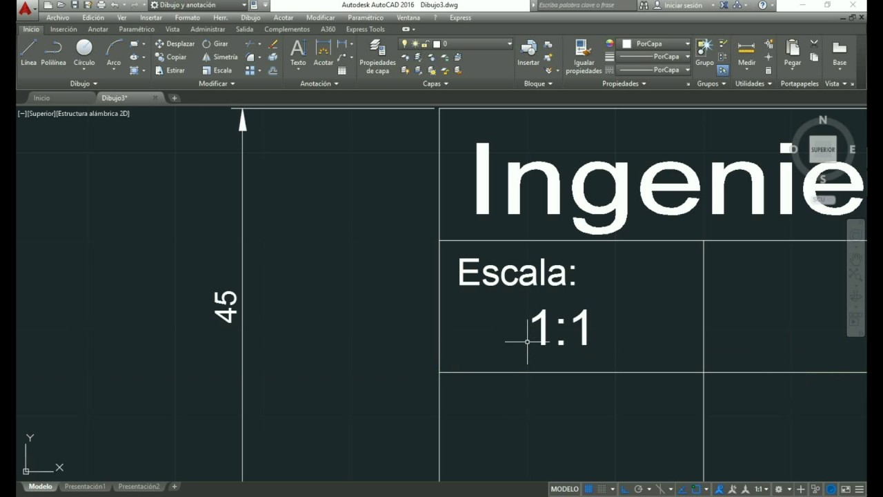 Tutorial crear plantilla espacio modelo y espacio papel capas y formato