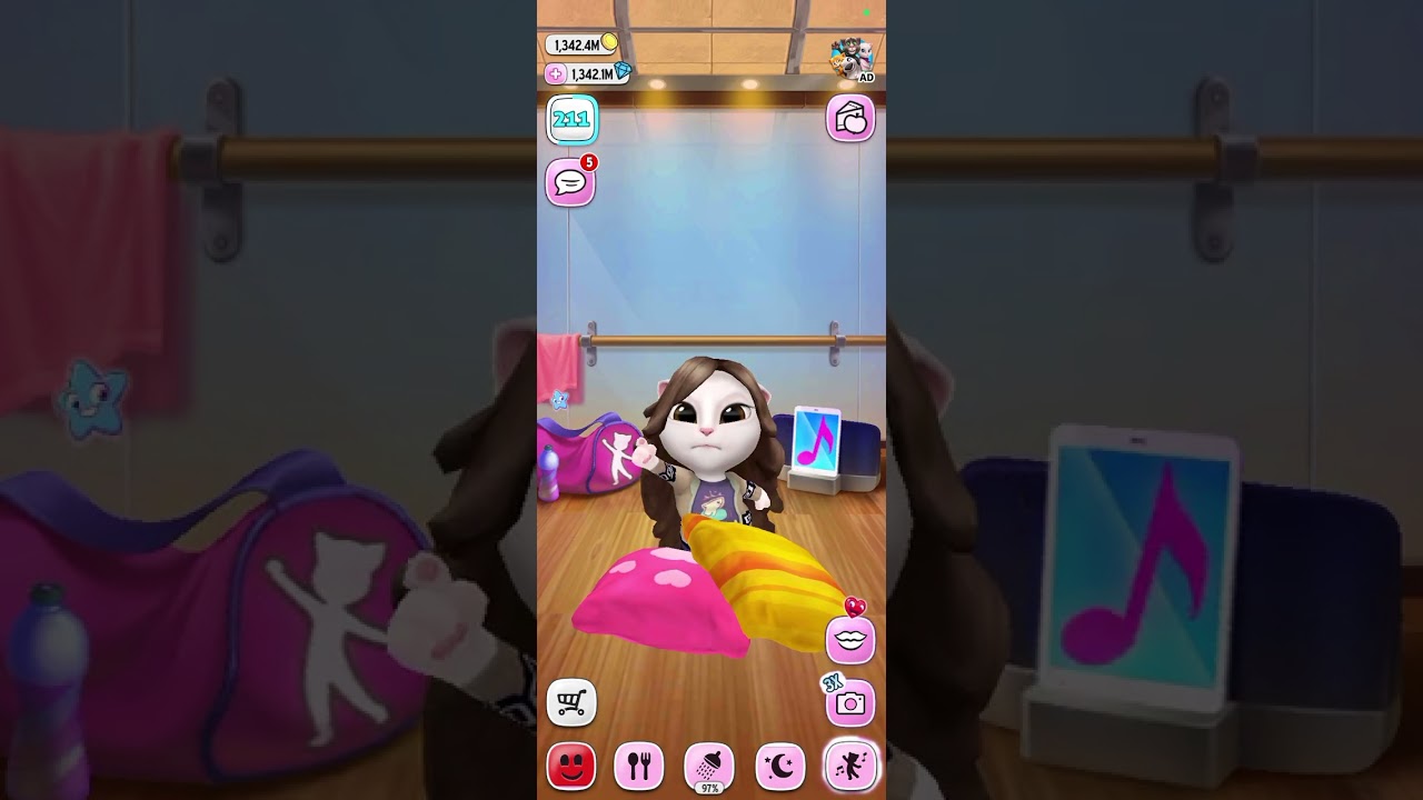 My talking Angele#kidsvideo gaming videos#talking #(^з^)-☆Chu!!(✿♥‿♥)(⁠・⁠∀⁠・⁠)(⁠✷⁠‿⁠✷⁠)#