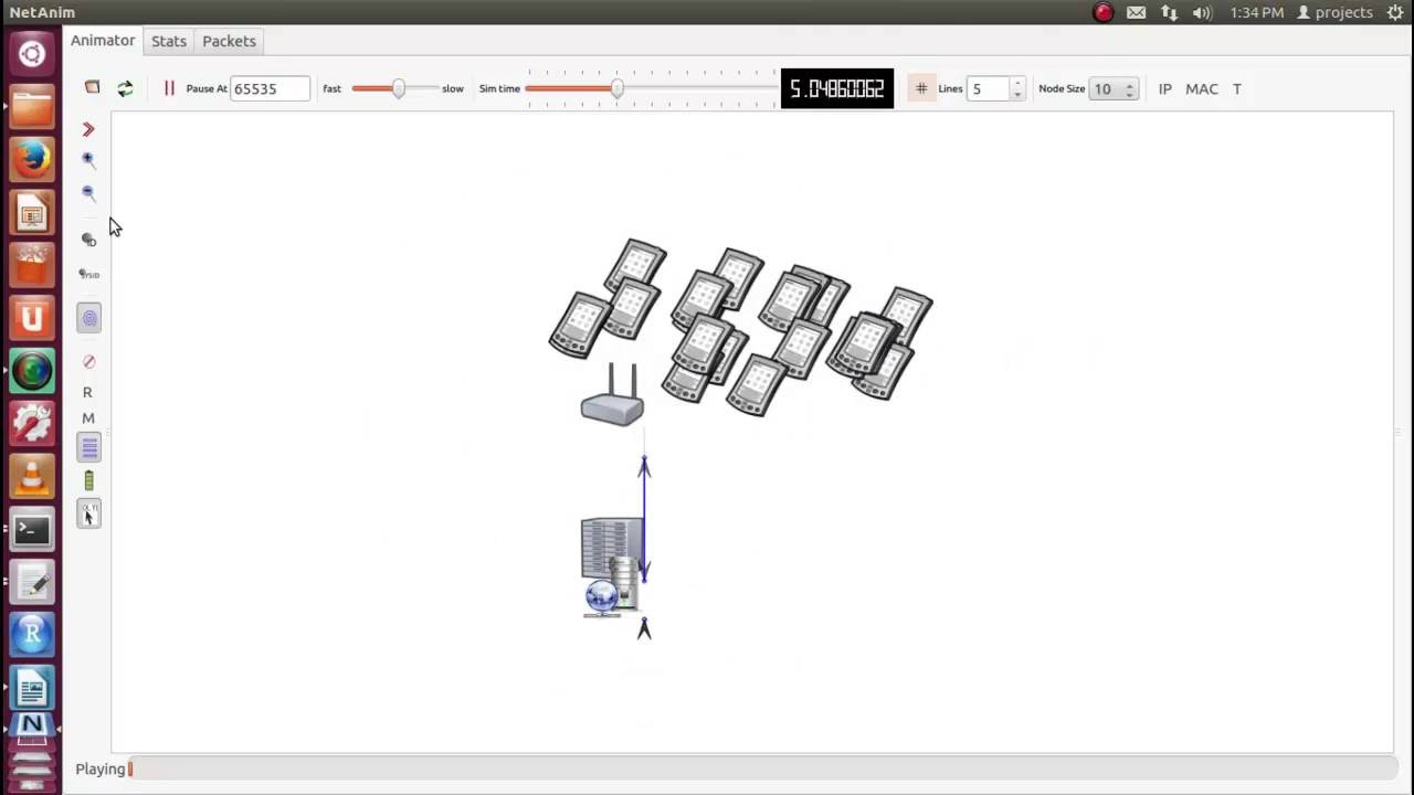 ns3 tutorial (WIRELESS CSMA Carrier sense multiple access)