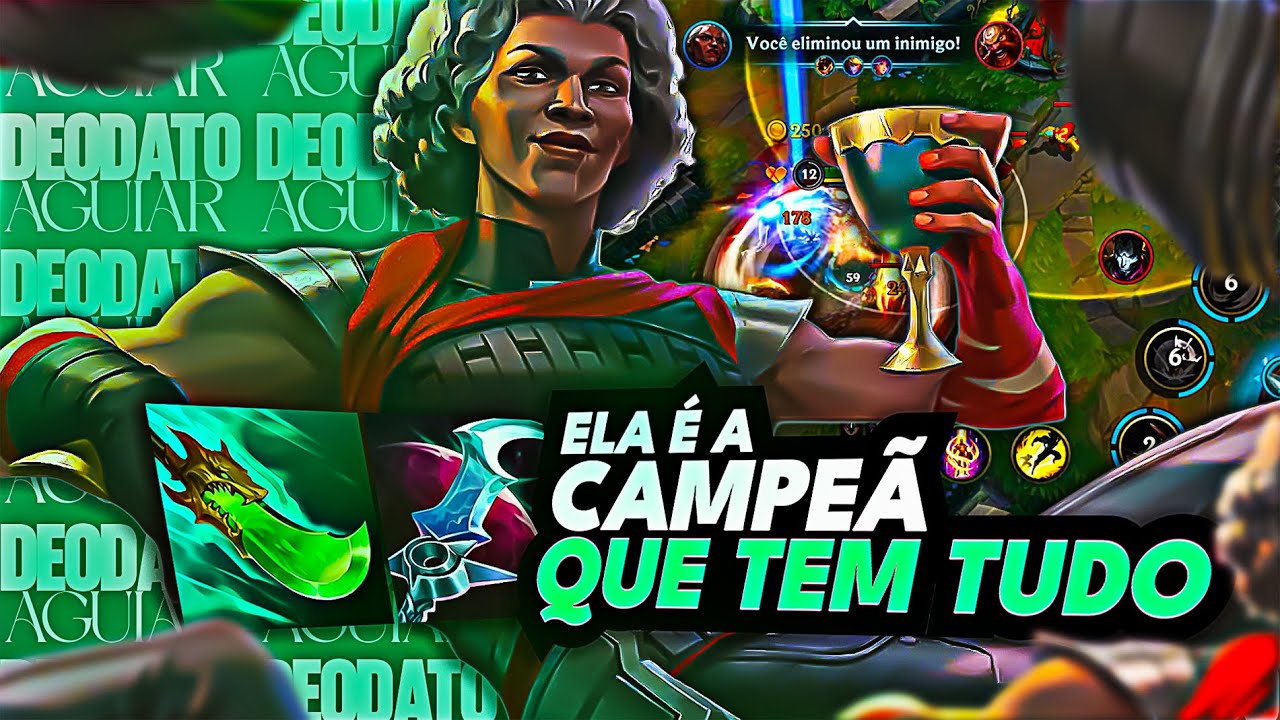 A Ambessa tem o MELHOR kit do jogo todo!!! | Wild Rift (Builds e Runas)