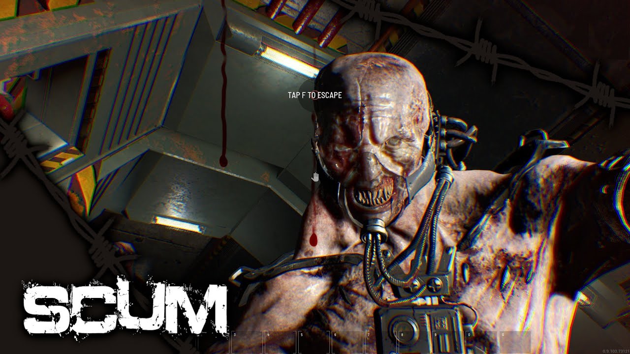 eaaaasy bow-abandoned bunker run & infinite archery skill / SCUM 0.9