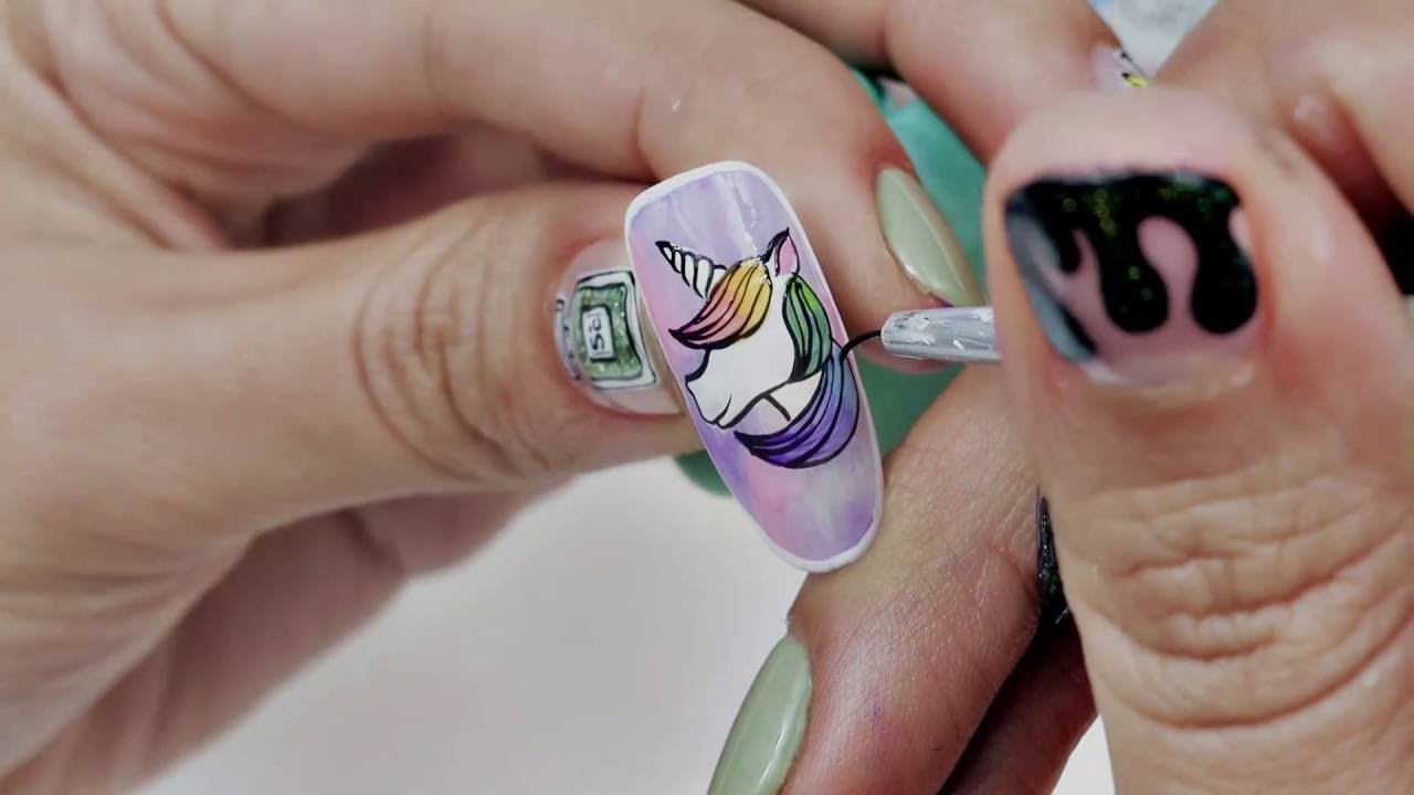 Gel Nail Art by PDS Gel Paint