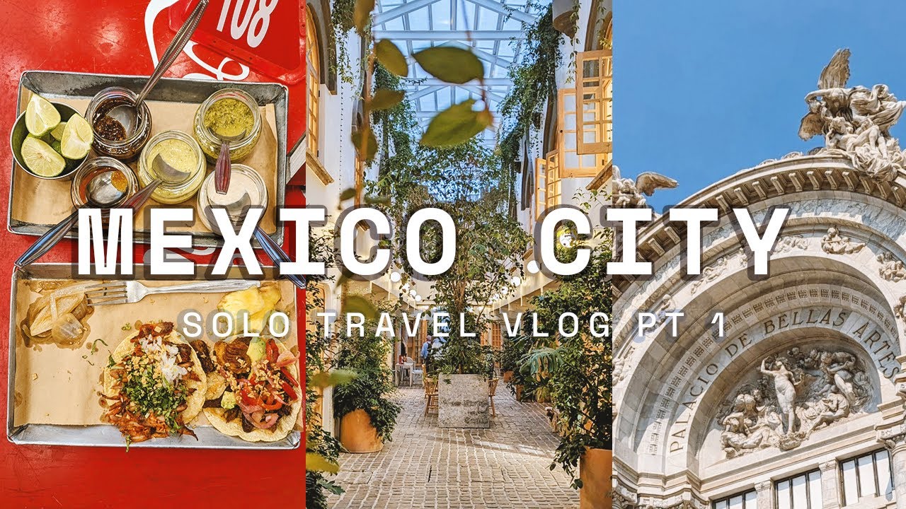 Exploring La Condesa, Roma Norte, Centro | Mexico City Solo Travel Vlog | Pt 1
