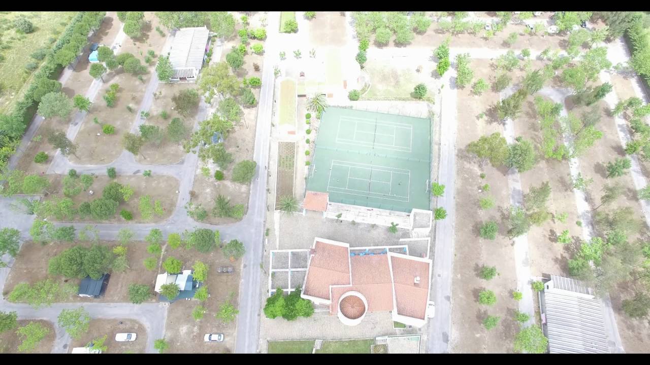 Parque de Campismo Idanha-a-Nova visto do ar - Camping Boom dam