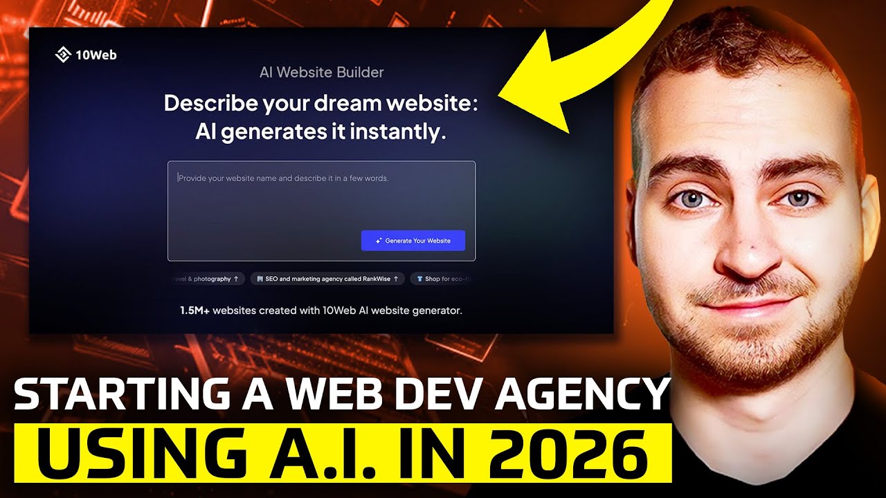 How I&rsquo;d Start a Web Dev Agency in 2026 (Using AI Instead of Employees)