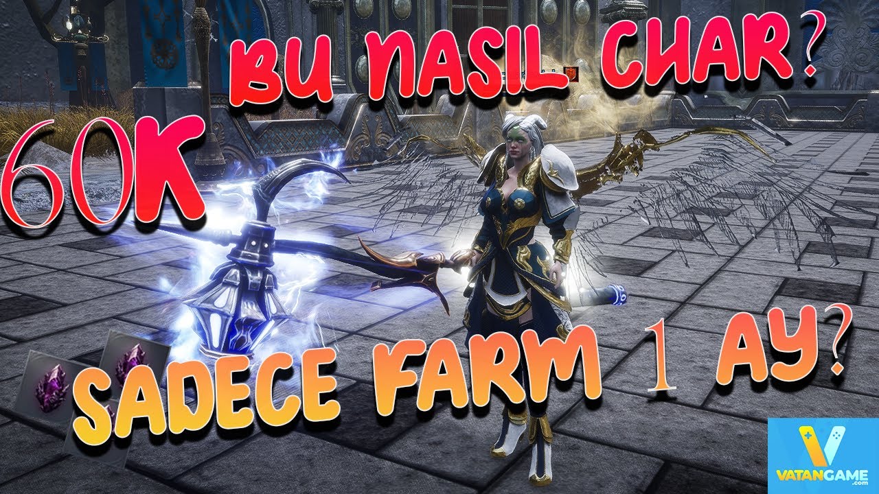 60k LIK FULL CHAR 1 AY SERÜVENİ BAŞLIYOR BANKA SIFIR / VATANGAME ÇEKİLİŞ