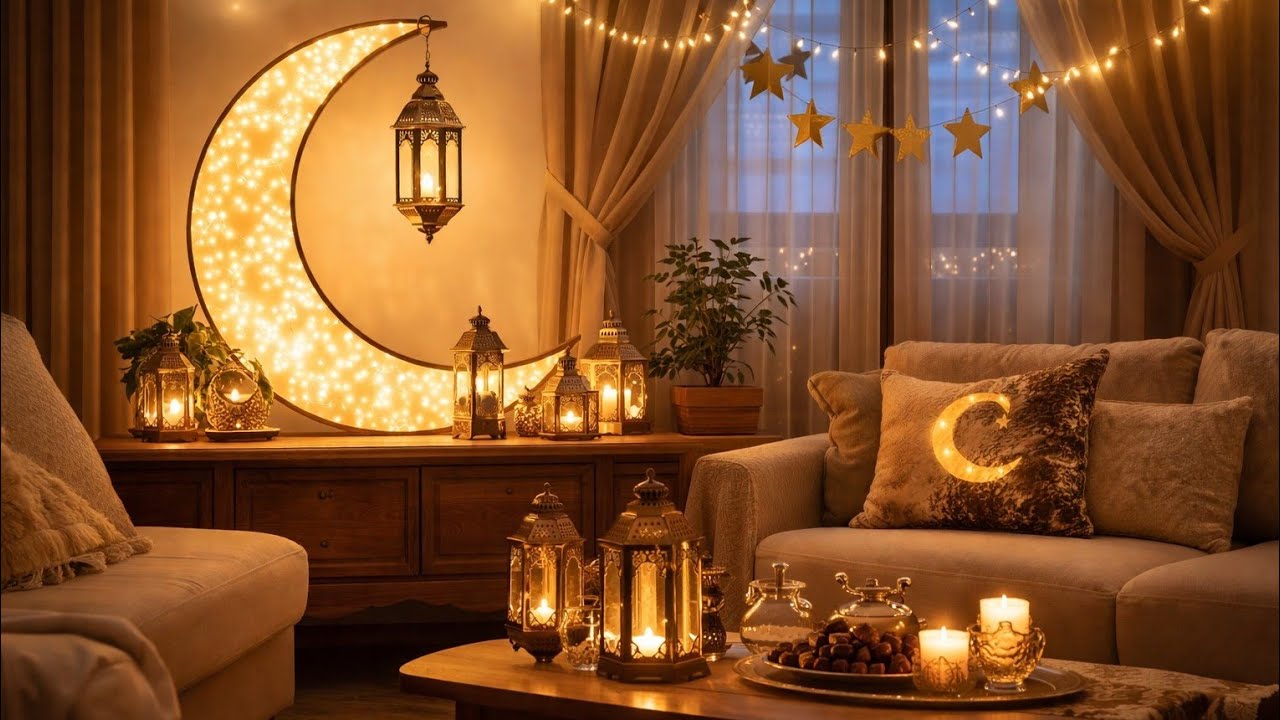 🌙 رمضان يضيء الأرواح ✨خلفيات روحانية تنبض بالسكينة والضياء #موسيقى_رمضانية 2026 #ramadan