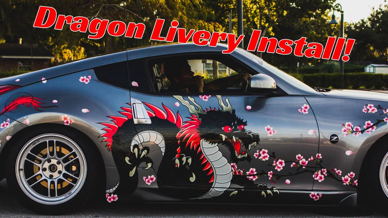 SW 370Z Dragon Livery Install