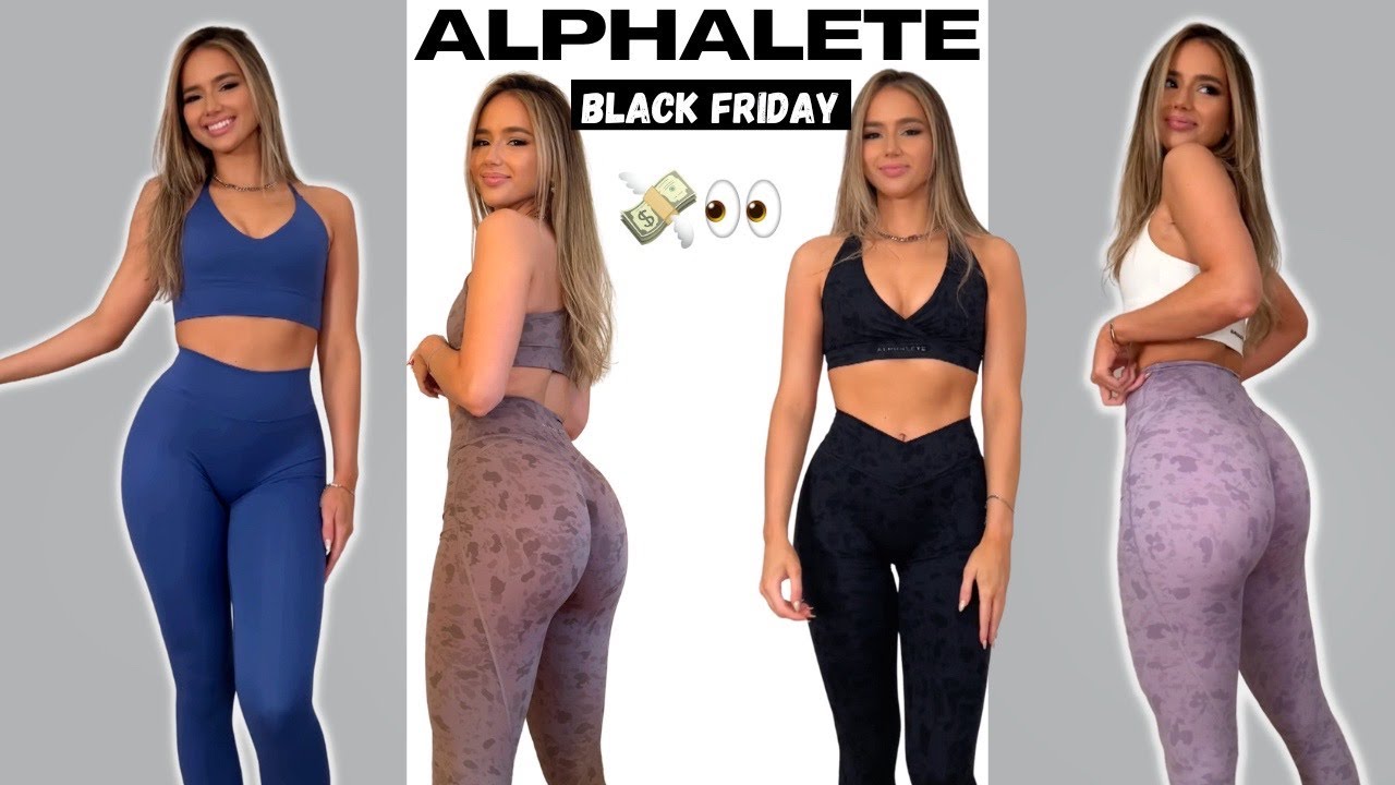 Примерка Alphalete в Черную пятницу | Леггинсы Surface, Amplify, Alphalux и многое другое!
