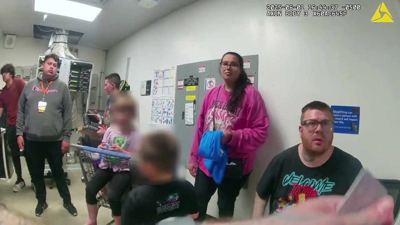 Parents Caught Shoplifting at Walmart, They Still Deny It