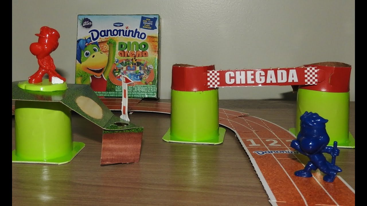 Olimpíadas 2016! Danoninho Dino Arena! Danone! Atletismo e Golfe!