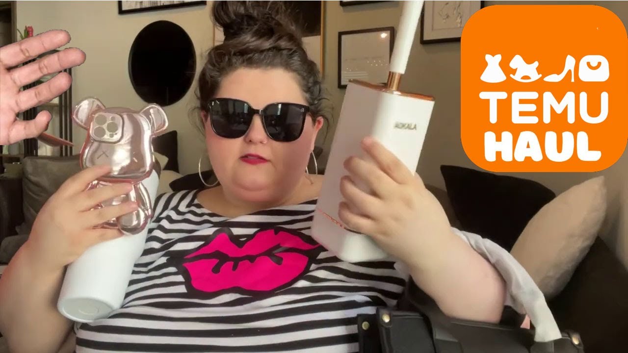 Amberlynn Reid under $200 Temu Haul. 50 items total with prices