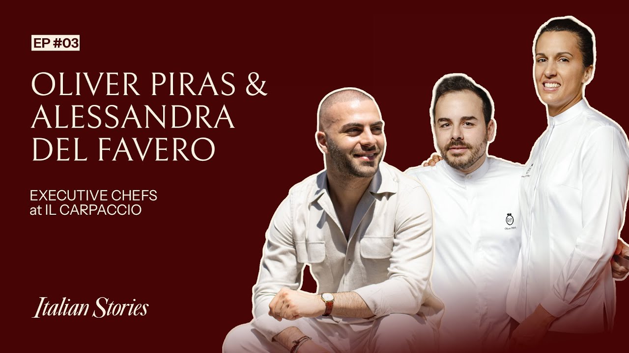 Dietro Il Carpaccio: la storia di Oliver Piras e Alessandra Del Favero 🍝⭐️