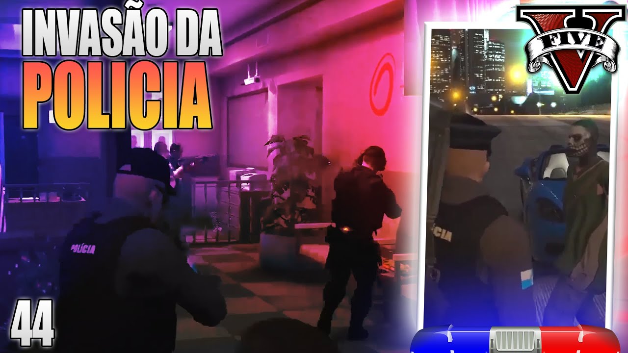 INVASÃO DA POLICIA - GTARP #44 (ESPECIAL POLICIAL)