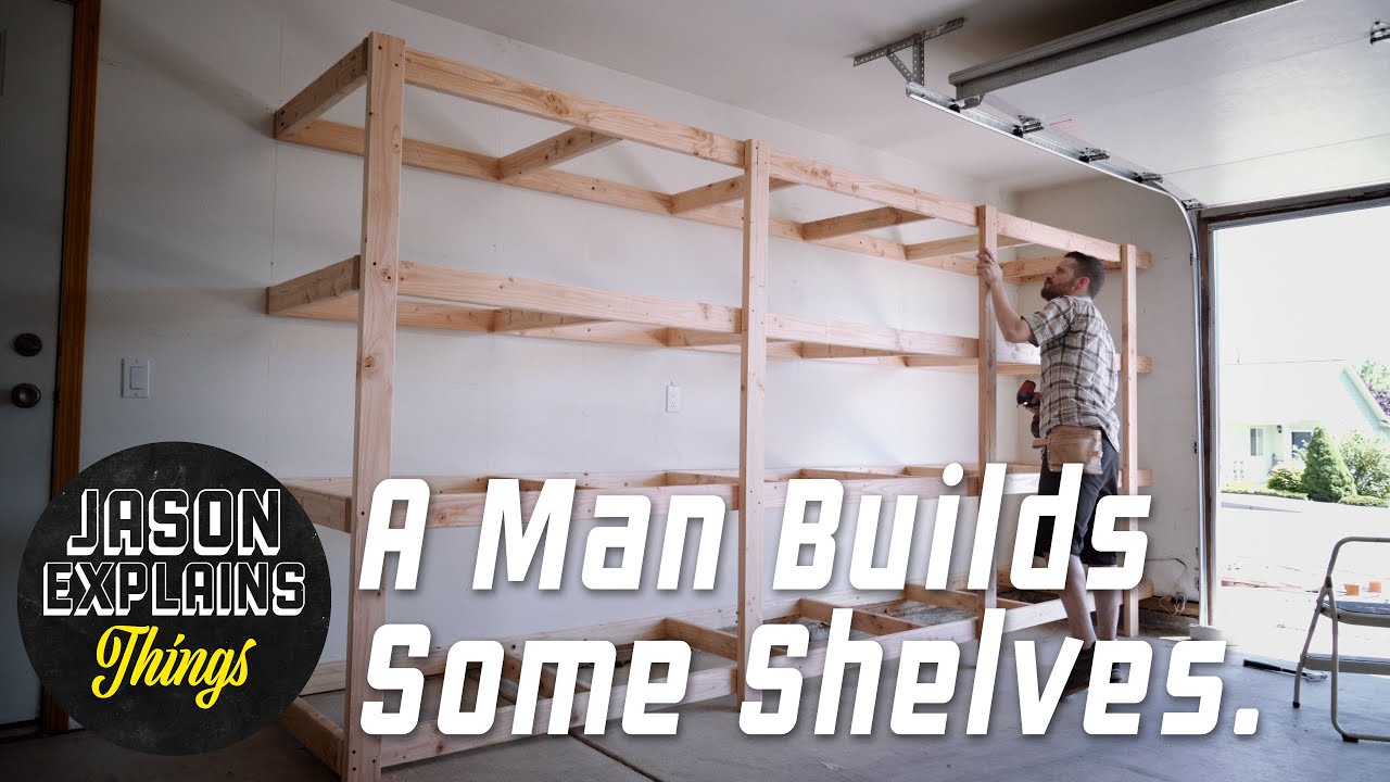 Garage Storage Shelves | EASY BUILD