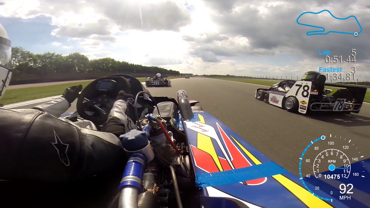 DEA 250 Superkart - MSA Donington, GP Race - June '18 (Curtis Seymour)