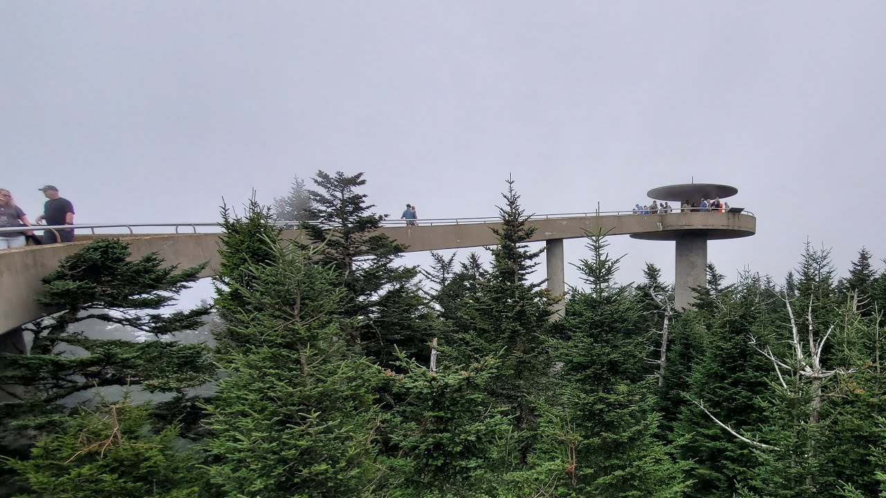 Nice Day for a Walk to Clingmans Dome.... Nope, it was FOGGY!