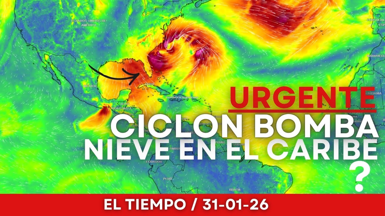 🔴ULTIMA HORA🔴TORMENTA INVERNAL GIANNA SE DESARROLLA, PUEDE LLEGAR LA NIEVE AL CARIBE ?