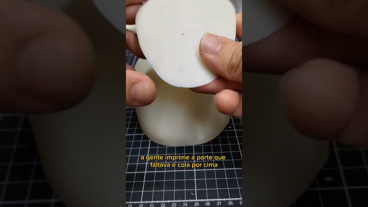Bora finalizar esse crânio impresso em 3d! 