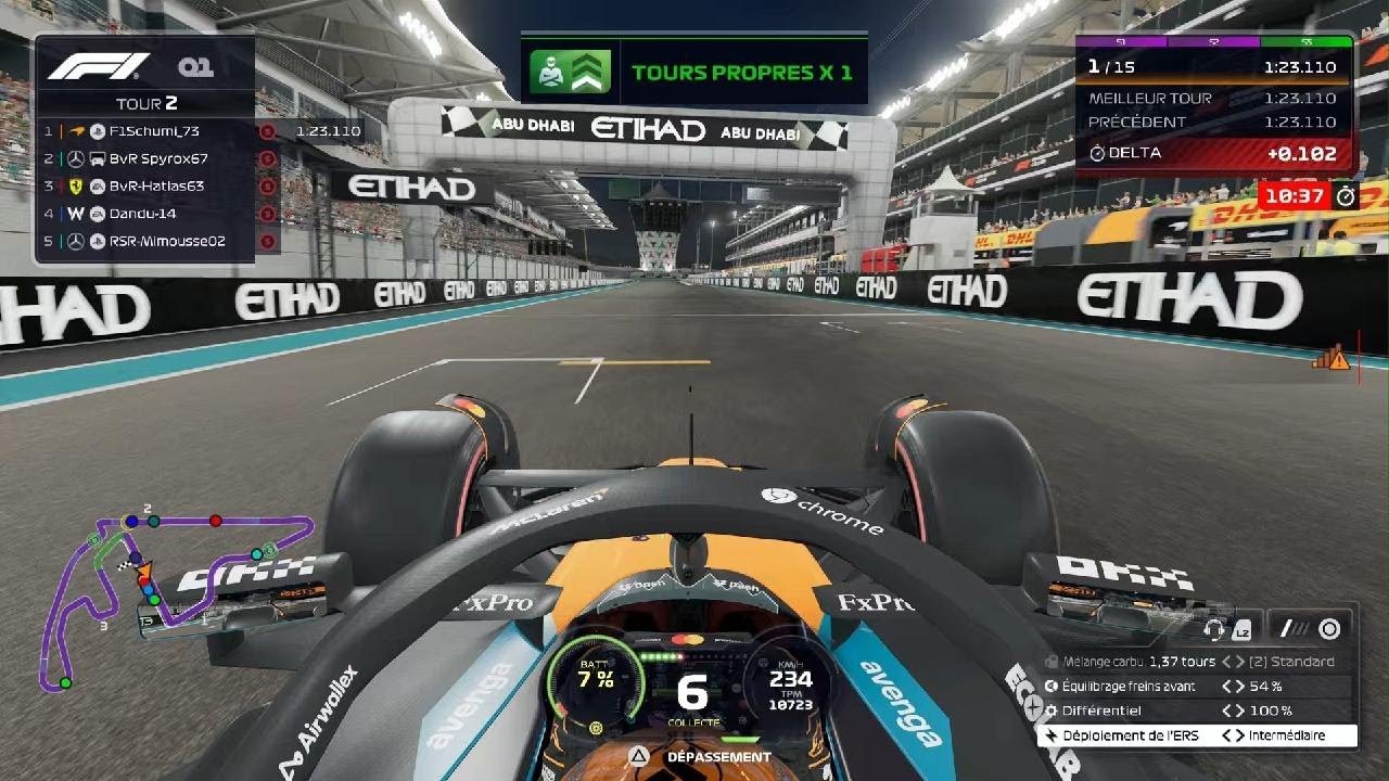 F1 25 Abu-Dhabi qualif