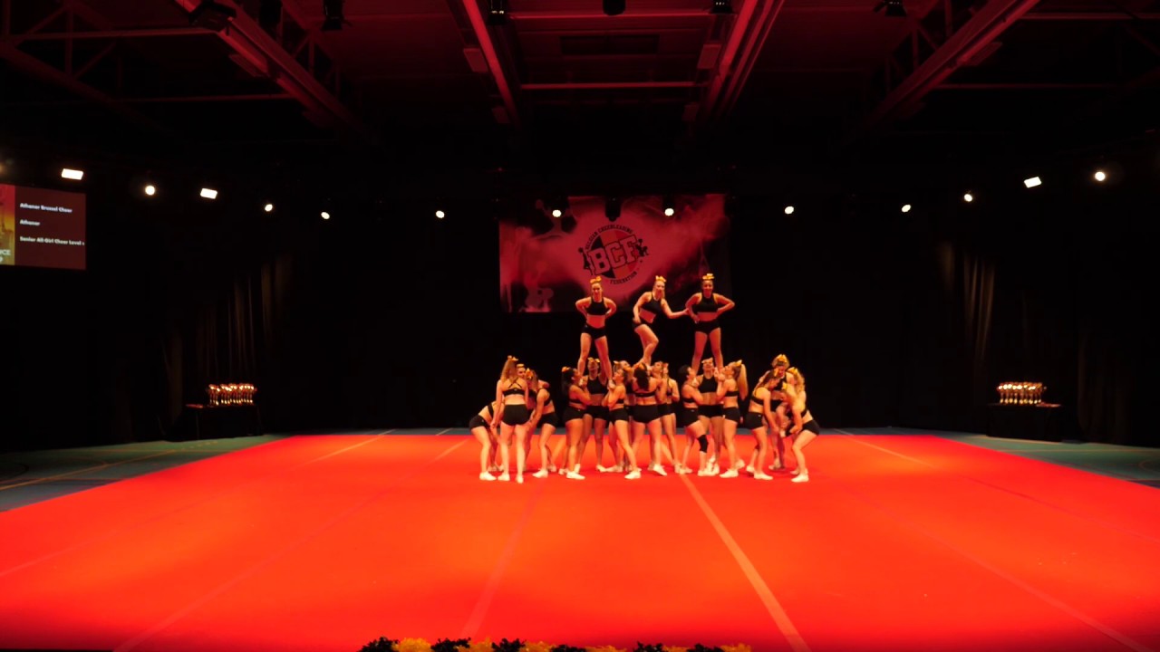 Athanor Brussel Cheer -  Athanor - Senior All Girl Cheer Level 3 - 2019