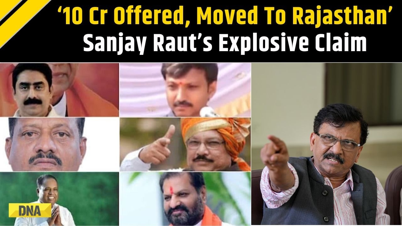 Maharashtra News: Sanjay Raut Alleges Rebel Shiv Sena (UBT) MPs Paid ₹10 Crore & Moved To Rajasthan
