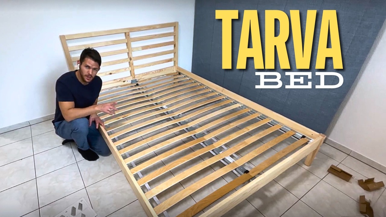IKEA TARVA Bed Assembly Tutorial - Step-by-Step Instructions
