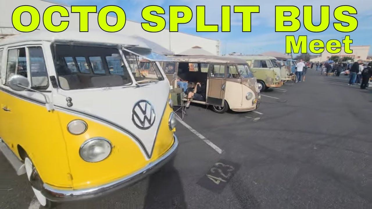 OCTO  Split window VW BUS Kombi Meet FEB 2024