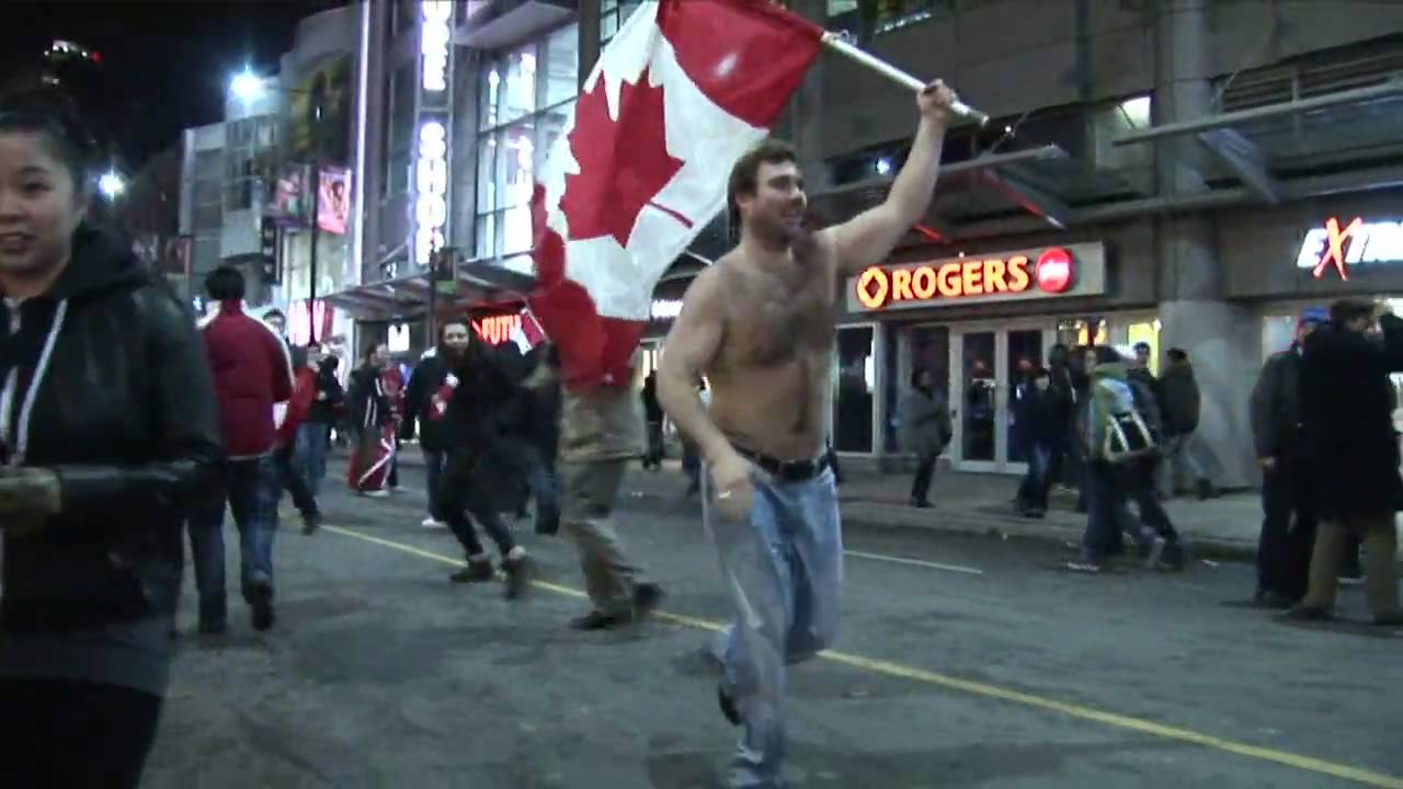2010 Olympic Men's Hockey Gold Celebration in Toronto