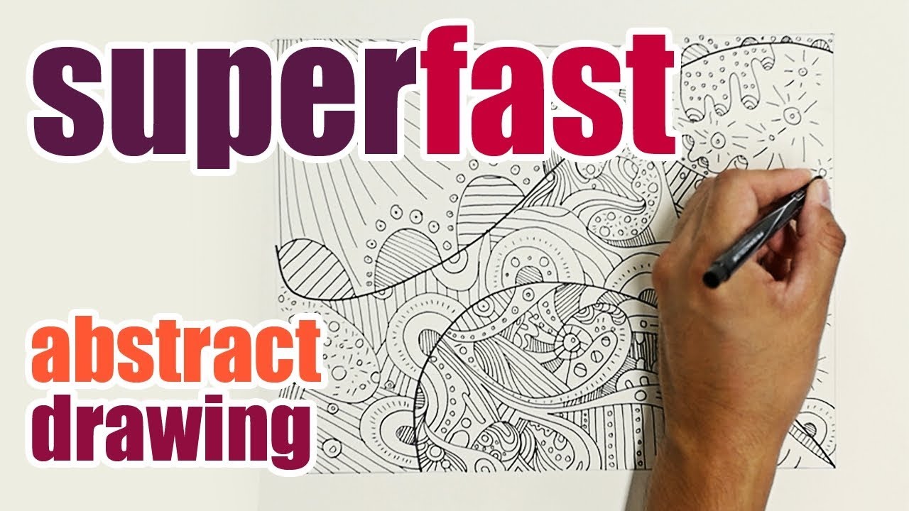 How to do an Abstract Drawing (NOW!)