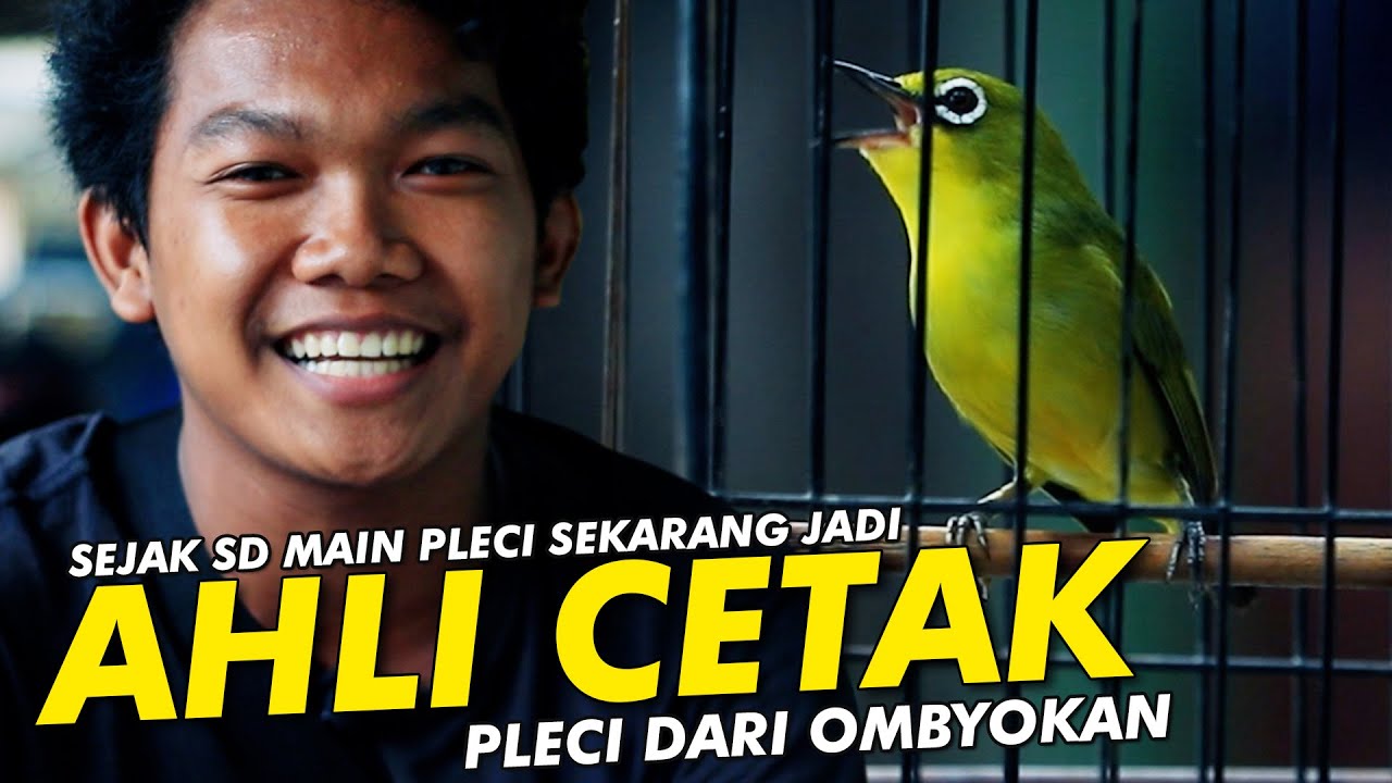 Sejak SD Main Pleci Sekarang Jadi Ahli Cetak Dari Ombyokan