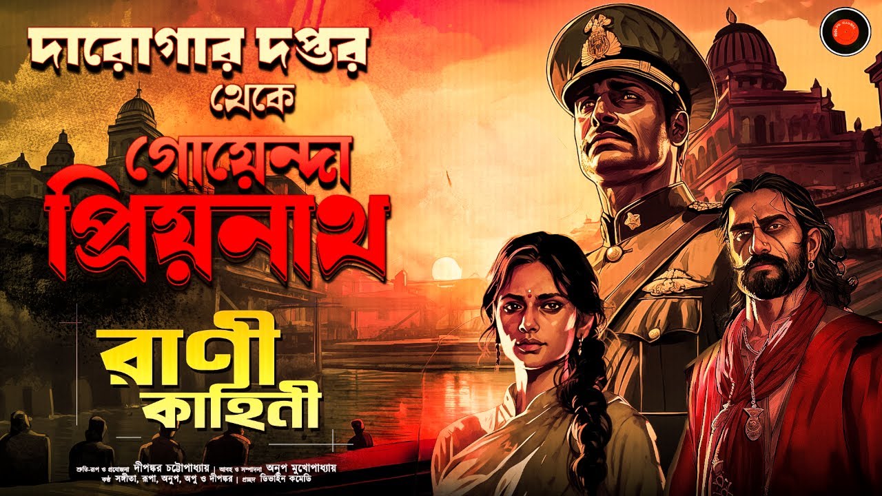 Daroga Priyonath | রাণী কাহিনী #GolpoGlobal DarogarDaptar Goyenda golpo  Detective Suspense